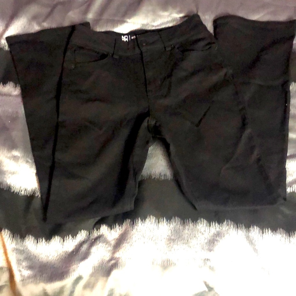 Black No Boundaries Pants